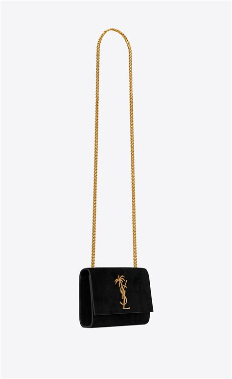 ysl palm tree belt bag|SAINT LAURENT Smooth Calfskin Monogram Palm Tree Kate .